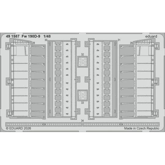 Fw 190D-9 for Miniart, 1/48 - Eduard Accessories 491587