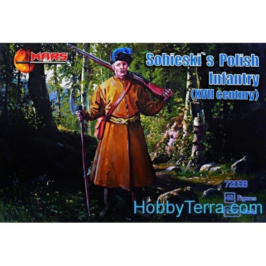 Sobieski's Polish infantry,XVII century - Mars Figures MS72099