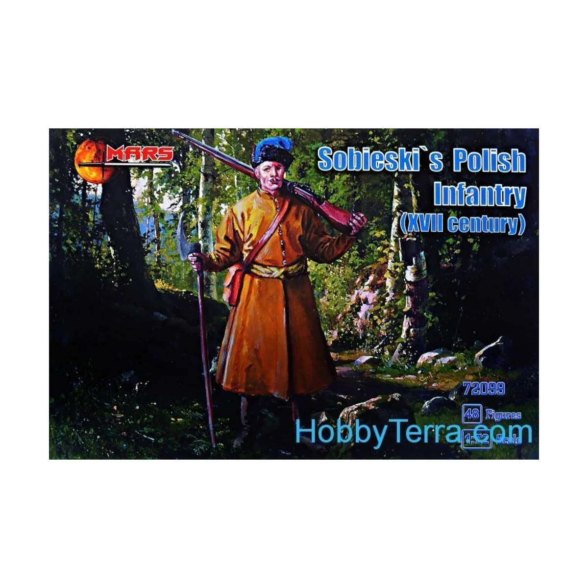 Sobieski's Polish infantry, XVII century, 1/72 - Mars Figures MS72099 Sobieski's Polish infantry, XVII century, 1/72 - Mars Figures MS72099
