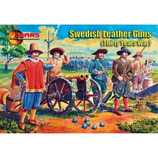 Swedish leather guns, Thirty Years War, 1/72 - Mars Figures MS72100