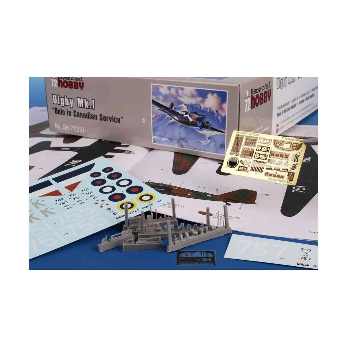 Digby Mk.I "Bolo in Canadian Service", 1/72 - Special Hobby SH72251