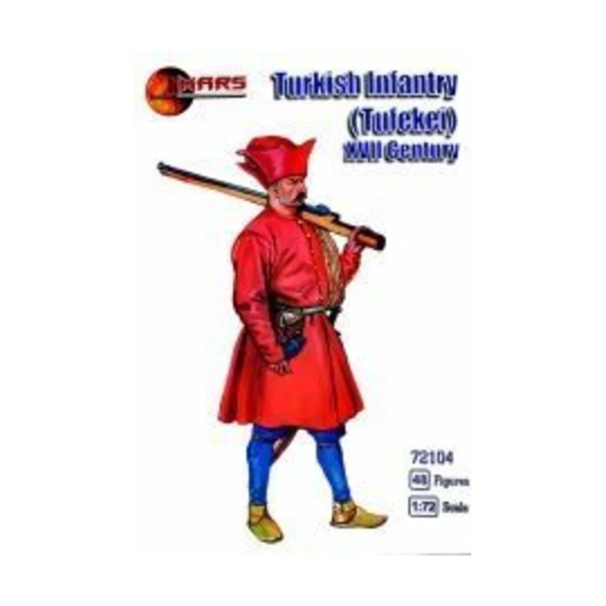 Turkish infantry (Tufekei),XVII century - Mars Figures MS72104