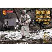 WWII German elite infantry, winter dress, 1/72 - Mars Figures MS72111 WWII German elite infantry, winter dress, 1/72 - Mars Figures MS72111