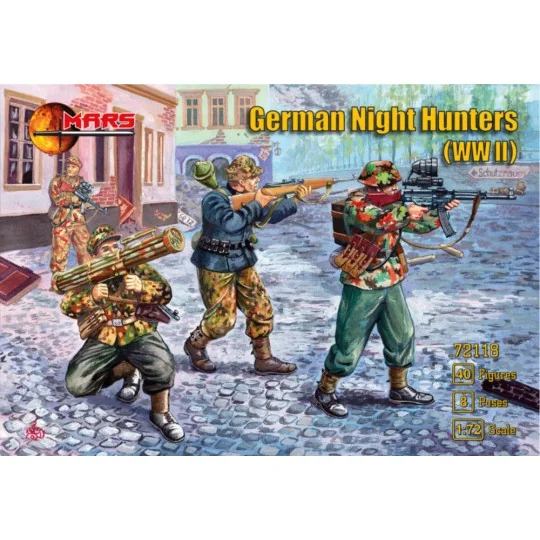 German Night Hunters, 1/72 - Mars Figures MS72118