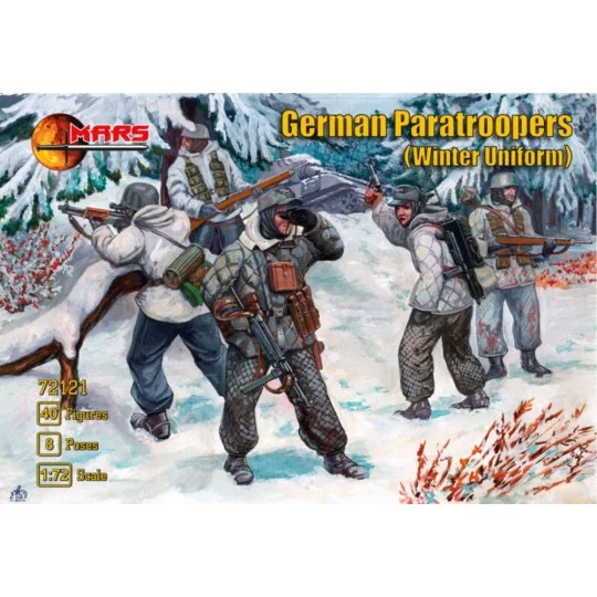 German Paratroopers (winter uniform) - Mars Figures MS72121