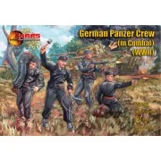 German Panzer Crew (in Combat) WWII - Mars Figures MS72122