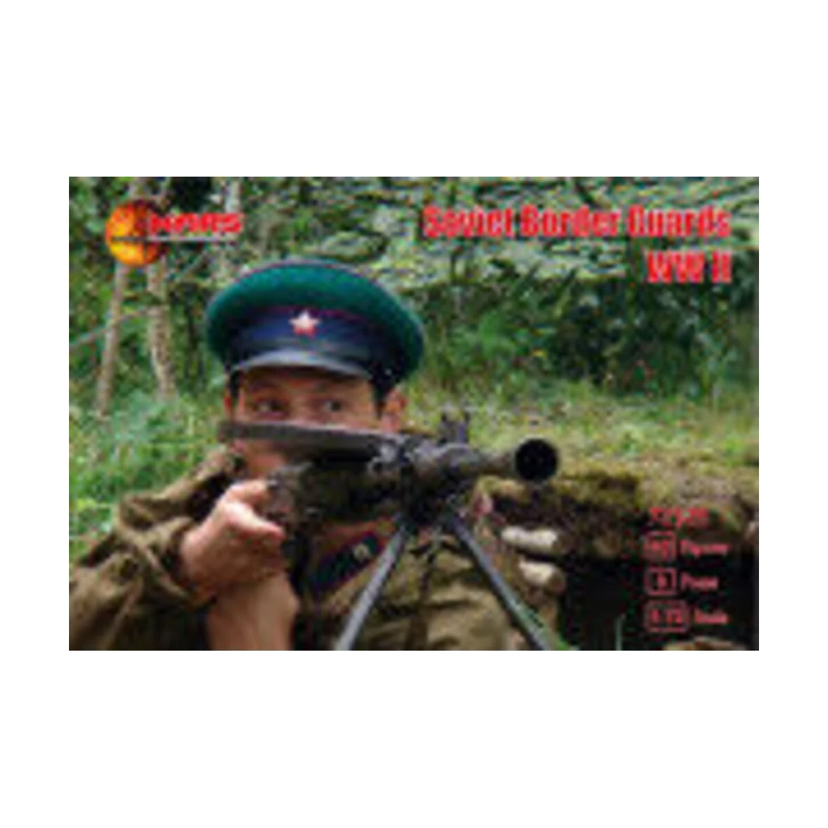 Soviet Border Guards WWII, 1/72 - Mars Figures MS72129