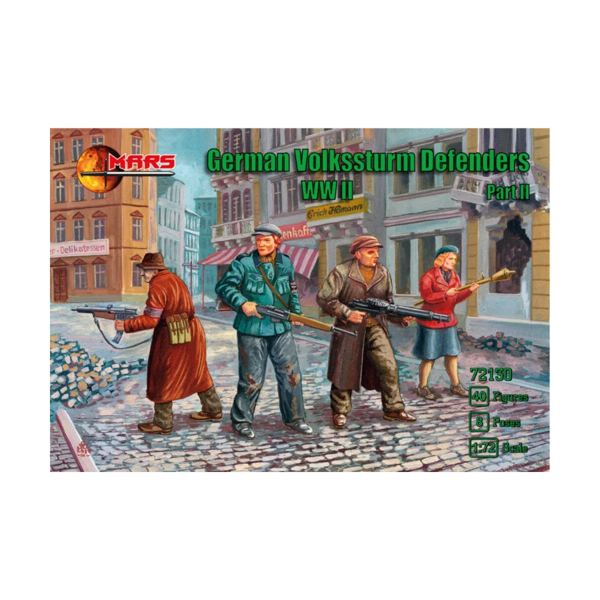 Volkssturm (part II), 1/72 - Mars Figures MS72130 Volkssturm (part II), 1/72 - Mars Figures MS72130