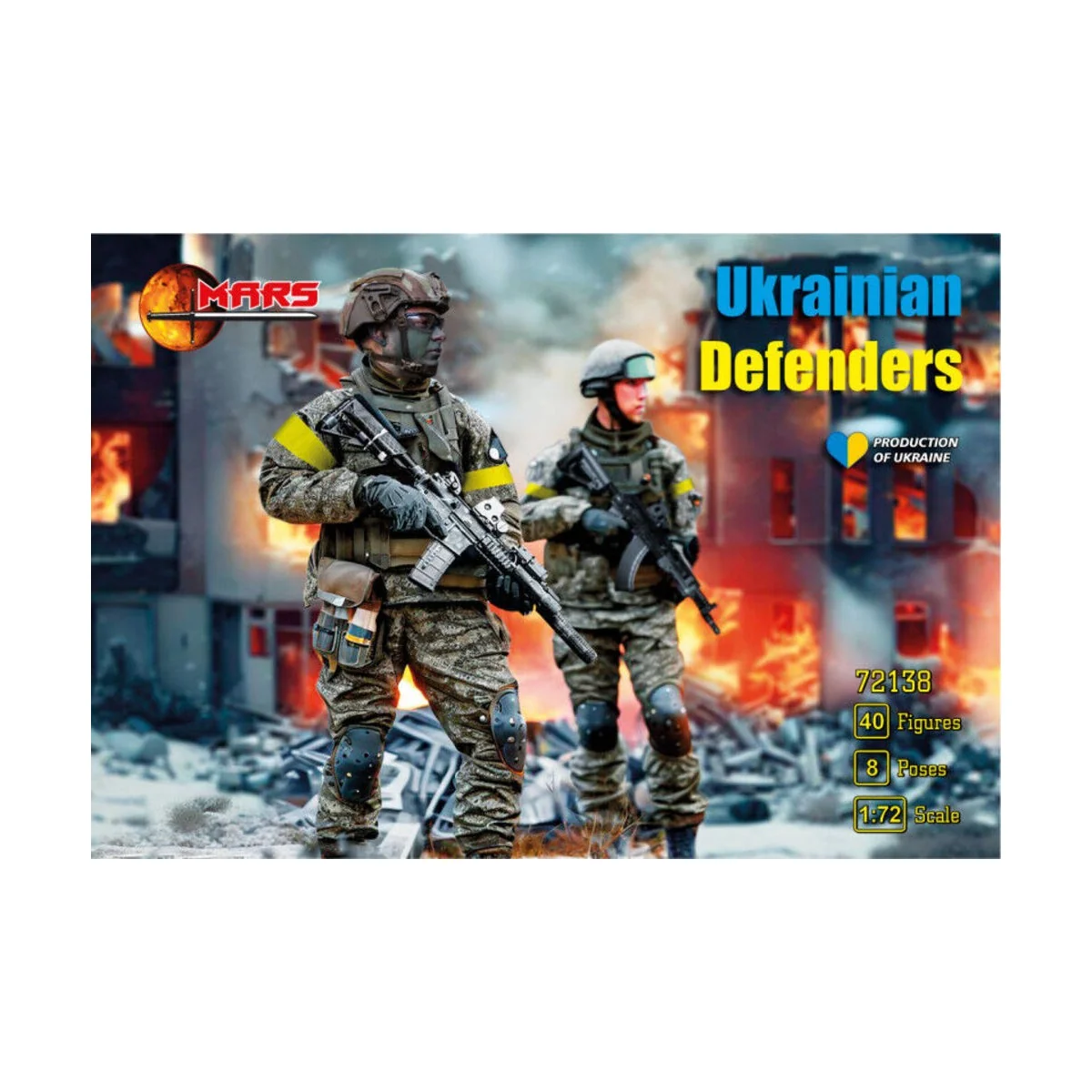 Ukrainian Defenders, 1/72 - Mars Figures MS72138