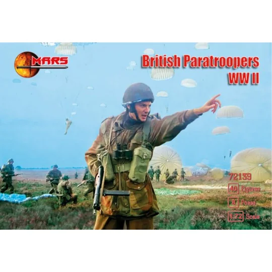 British Paratroopers WWII, 1/72 - Mars Figures MS72139