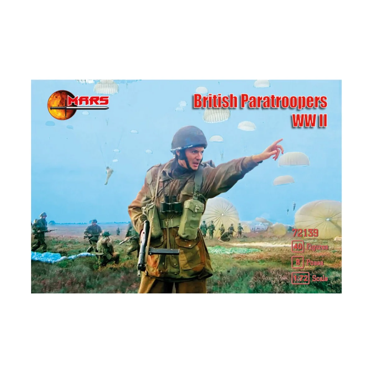 British Paratroopers WWII - Mars Figures MS72139