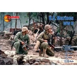 U.S. Marines WWII, 1/72 - Mars Figures MS72140