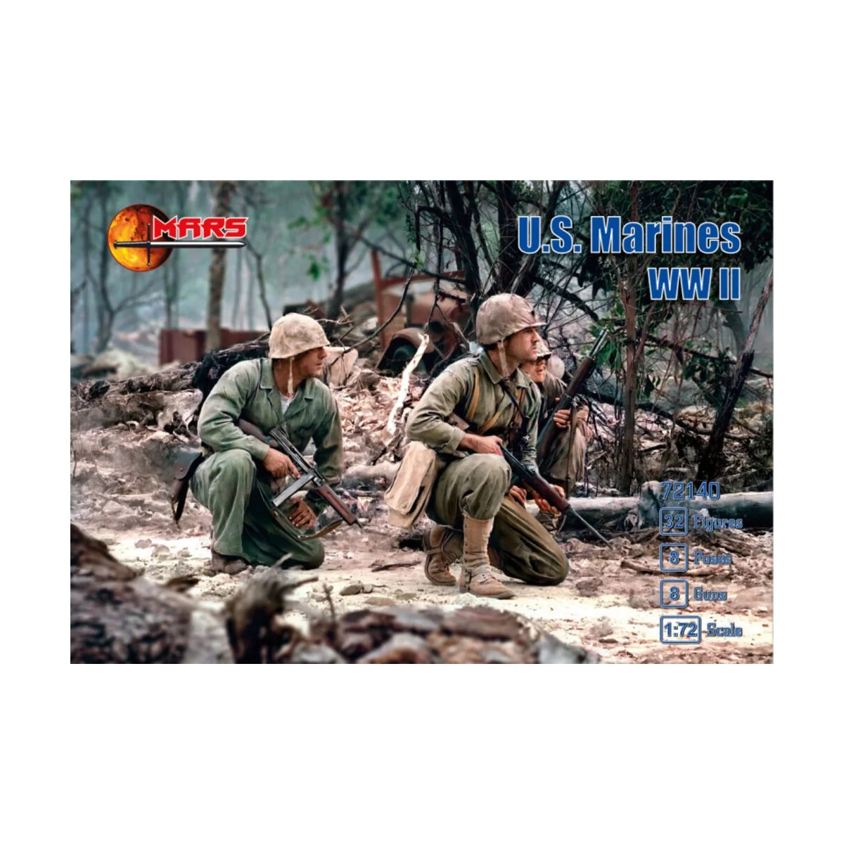 U.S. Marines WWII - Mars Figures MS72140