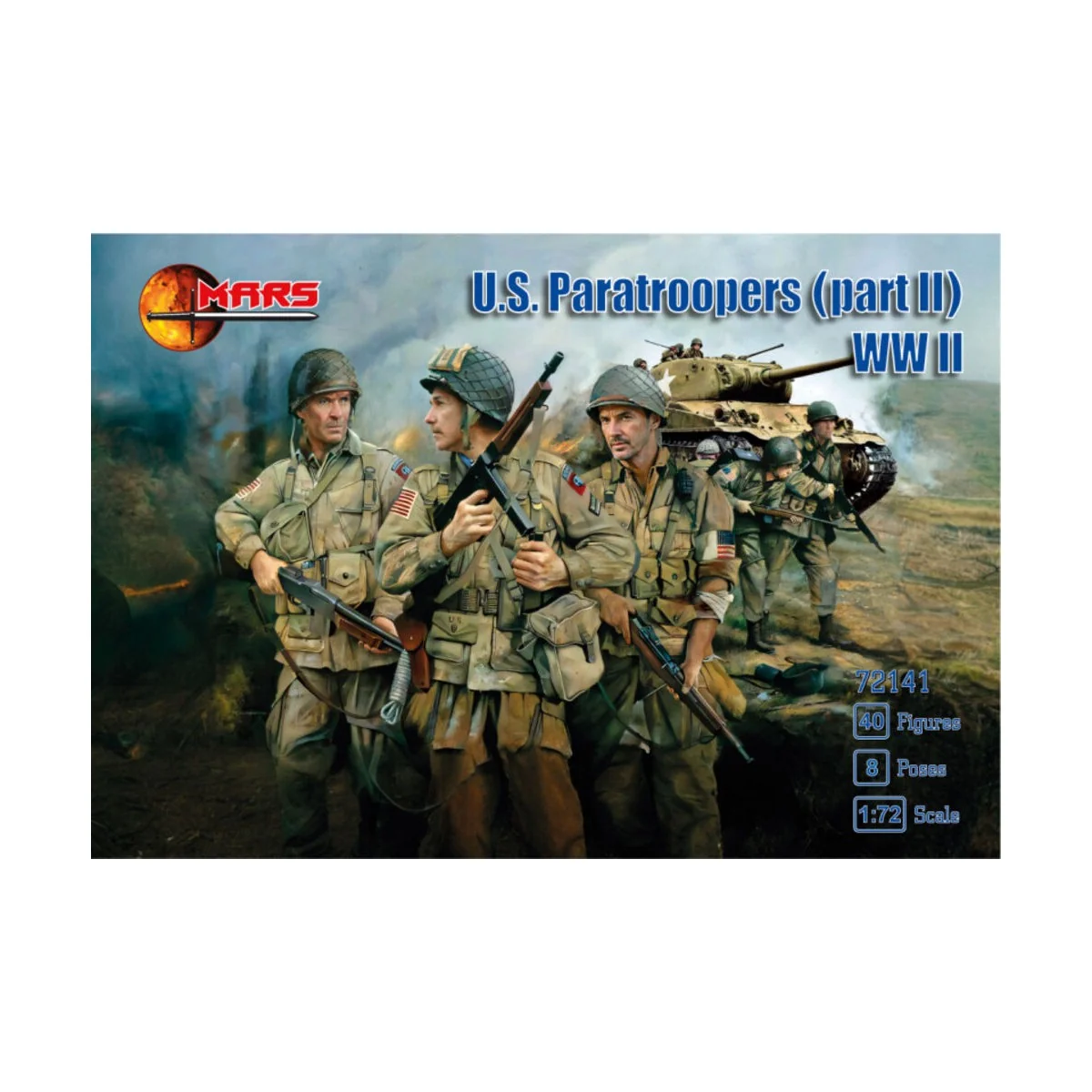 U.S. Paratroopers WWII (part II) - Mars Figures MS72141