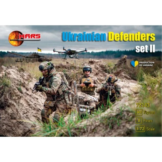 Ukrainian Defenders part.2, 1/72 - Mars Figures MS72143