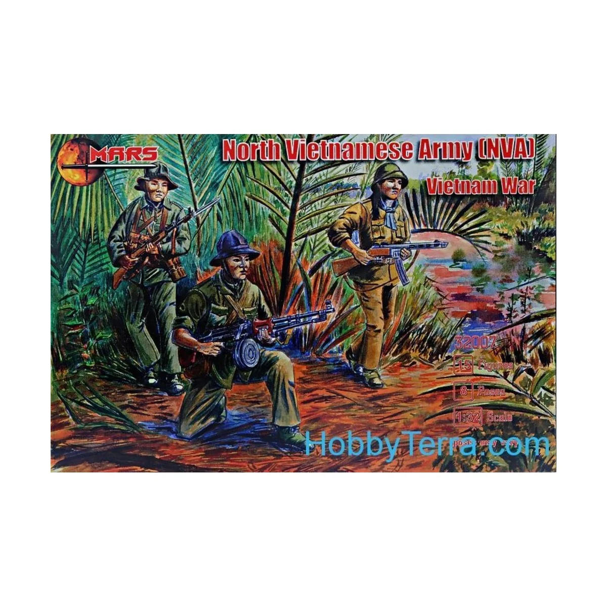 NVA (North Vietnamese Army) - Mars Figures MS32007
