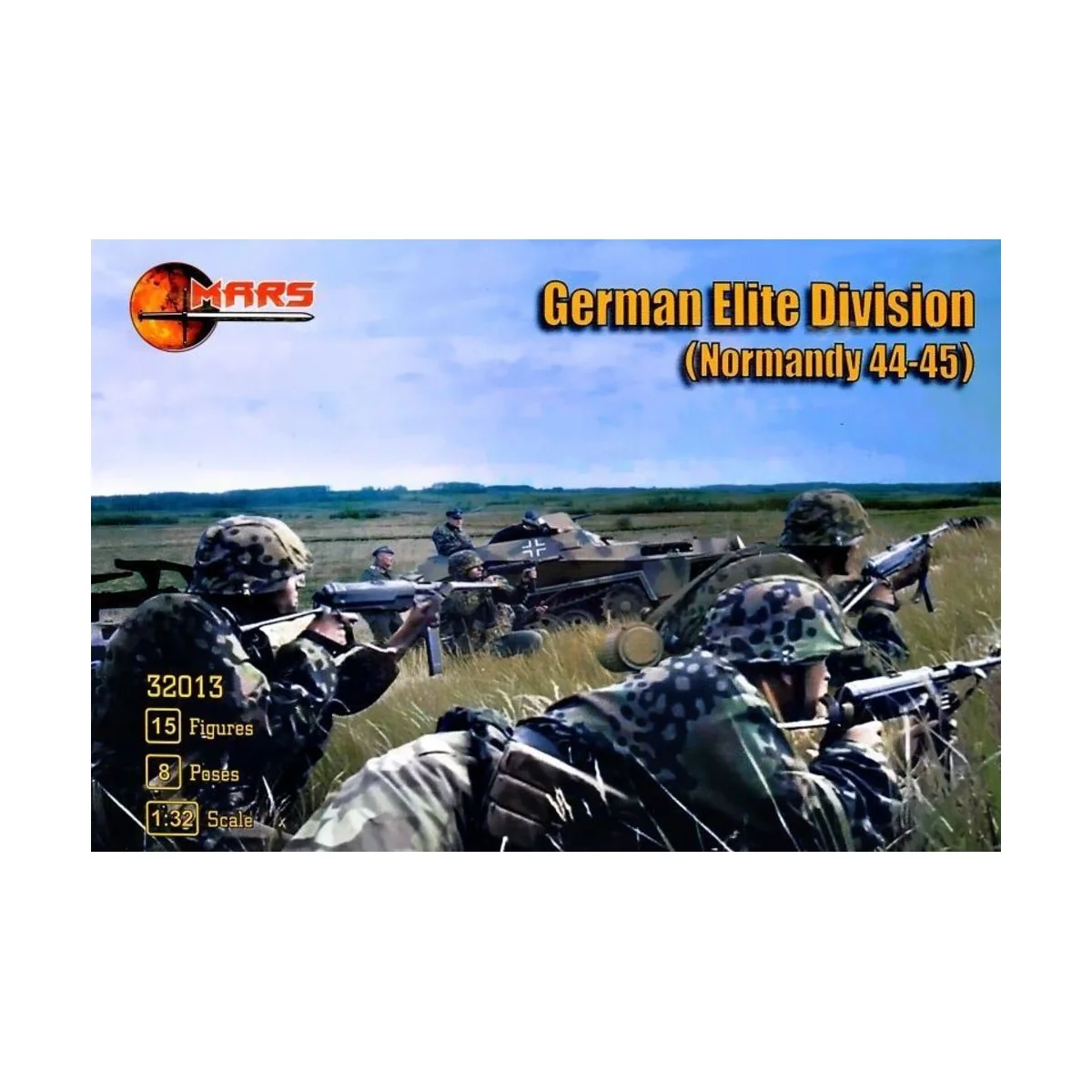 German elite division,Normady 1944-45 - Mars Figures MS32013