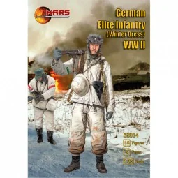 German Elite Infantry (winter dress) WWI - Mars Figures MS32014