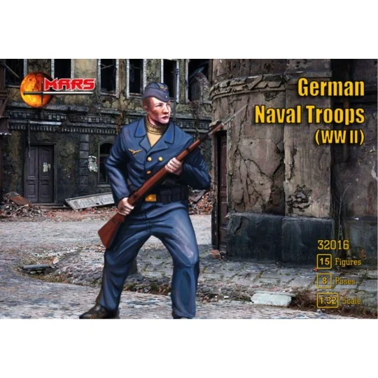 WWII German naval troops - Mars Figures MS32016