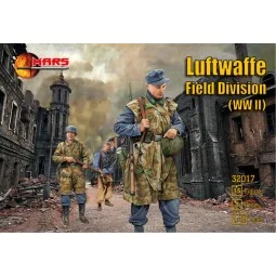 WWII Luftwaffe field division, 1/32 - Mars Figures MS32017