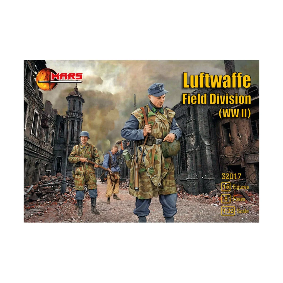 WWII Luftwaffe field division - Mars Figures MS32017