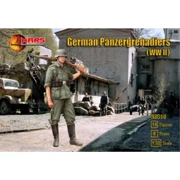 German panzergrenadiers WWII - Mars Figures MS32018