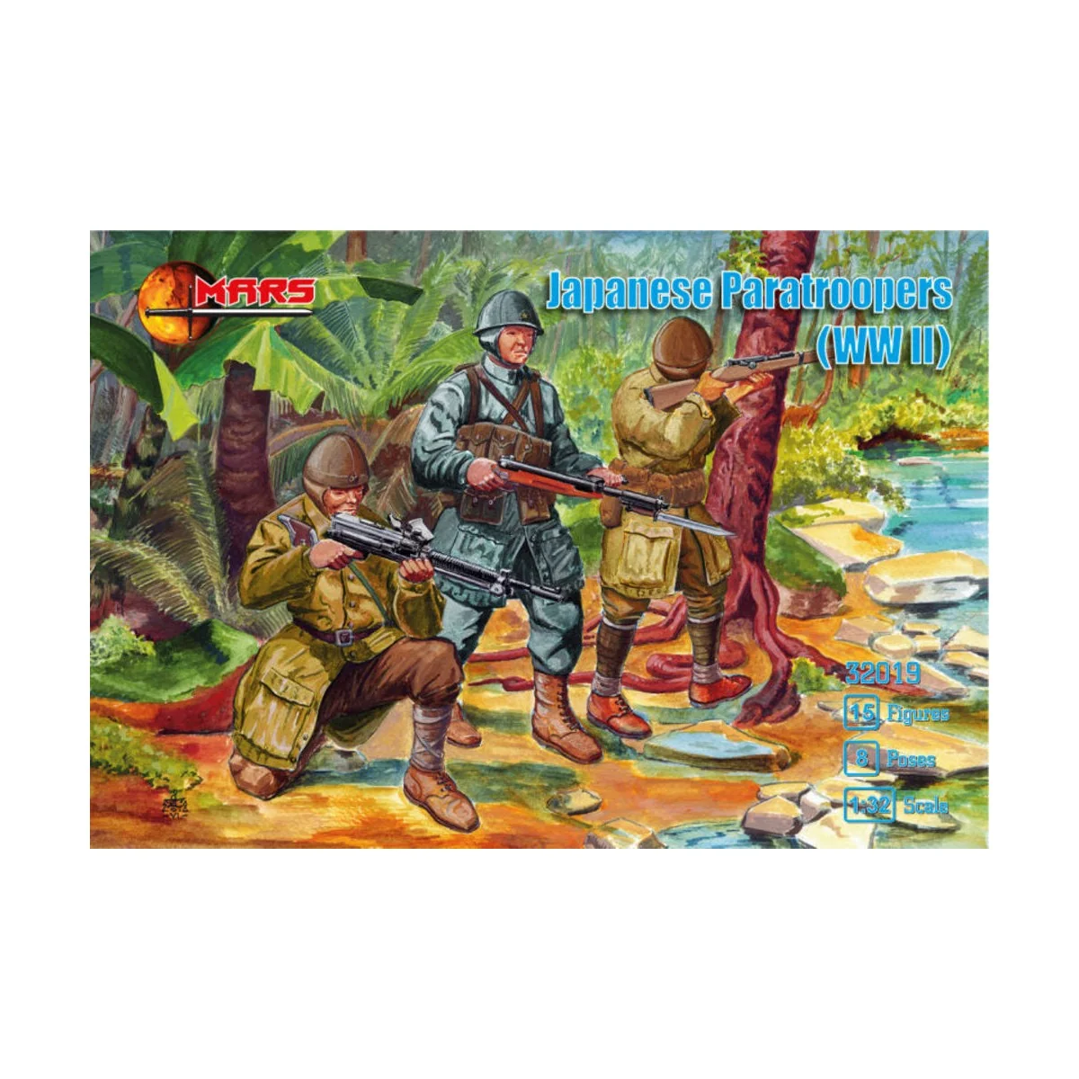 Japanese Paratroopers WWII - Mars Figures MS32019