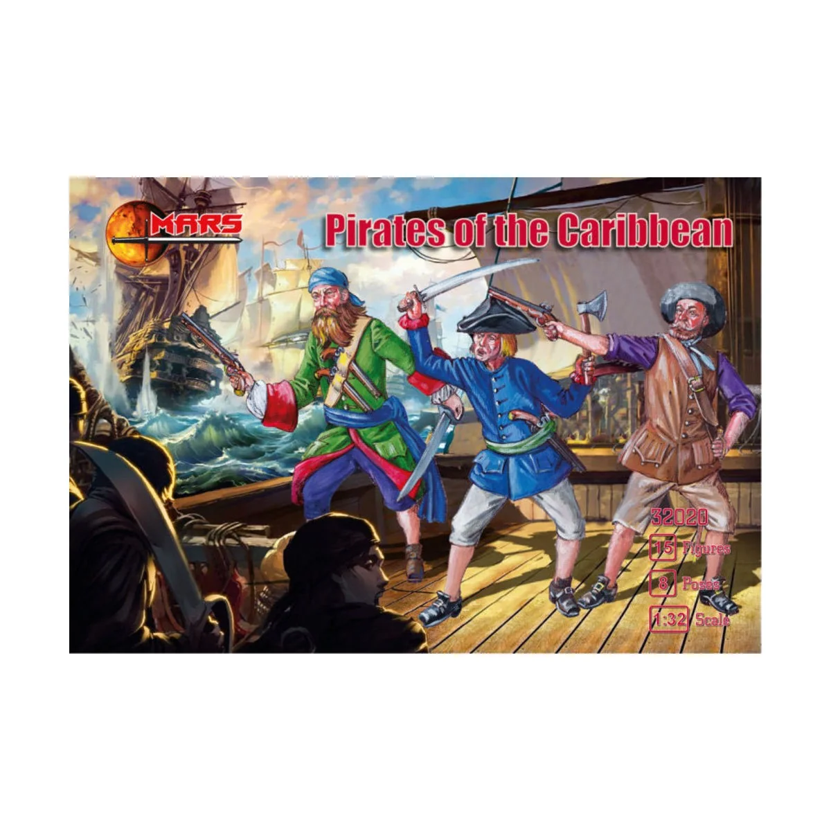 Pirates of the Carribbean - Mars Figures MS32020