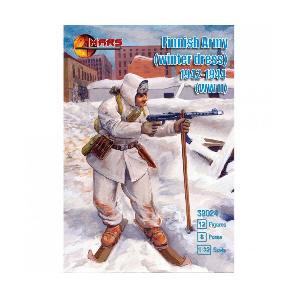 Finnish Army (winter dress), 1942-1944 - Mars Figures MS32024