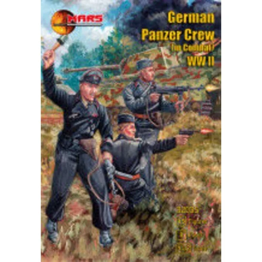 WWII German Panzer Crew (in Combat), 1/32 - Mars Figures MS32035
