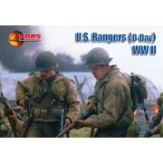 U.S. Rangers (D-Day) WWII, 1/32 - Mars Figures MS32036 U.S. Rangers (D-Day) WWII, 1/32 - Mars Figures MS32036
