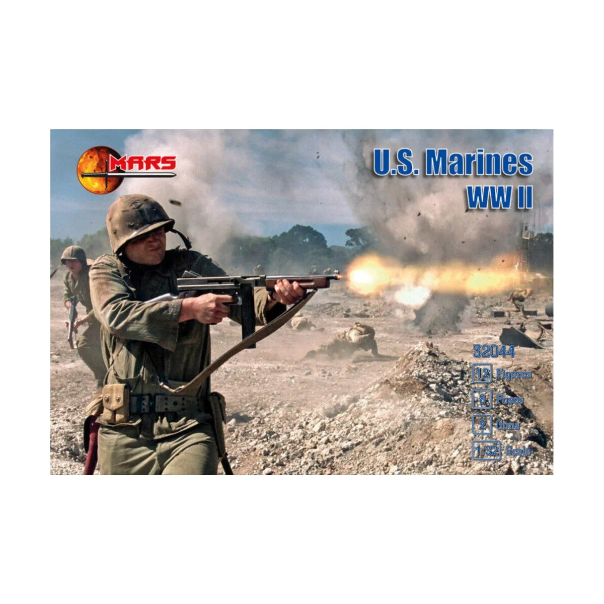U.S. Marines WWII - Mars Figures MS32044