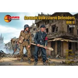 German Volkssturm Defenders, set 2, 1/32 - Mars Figures MS32049