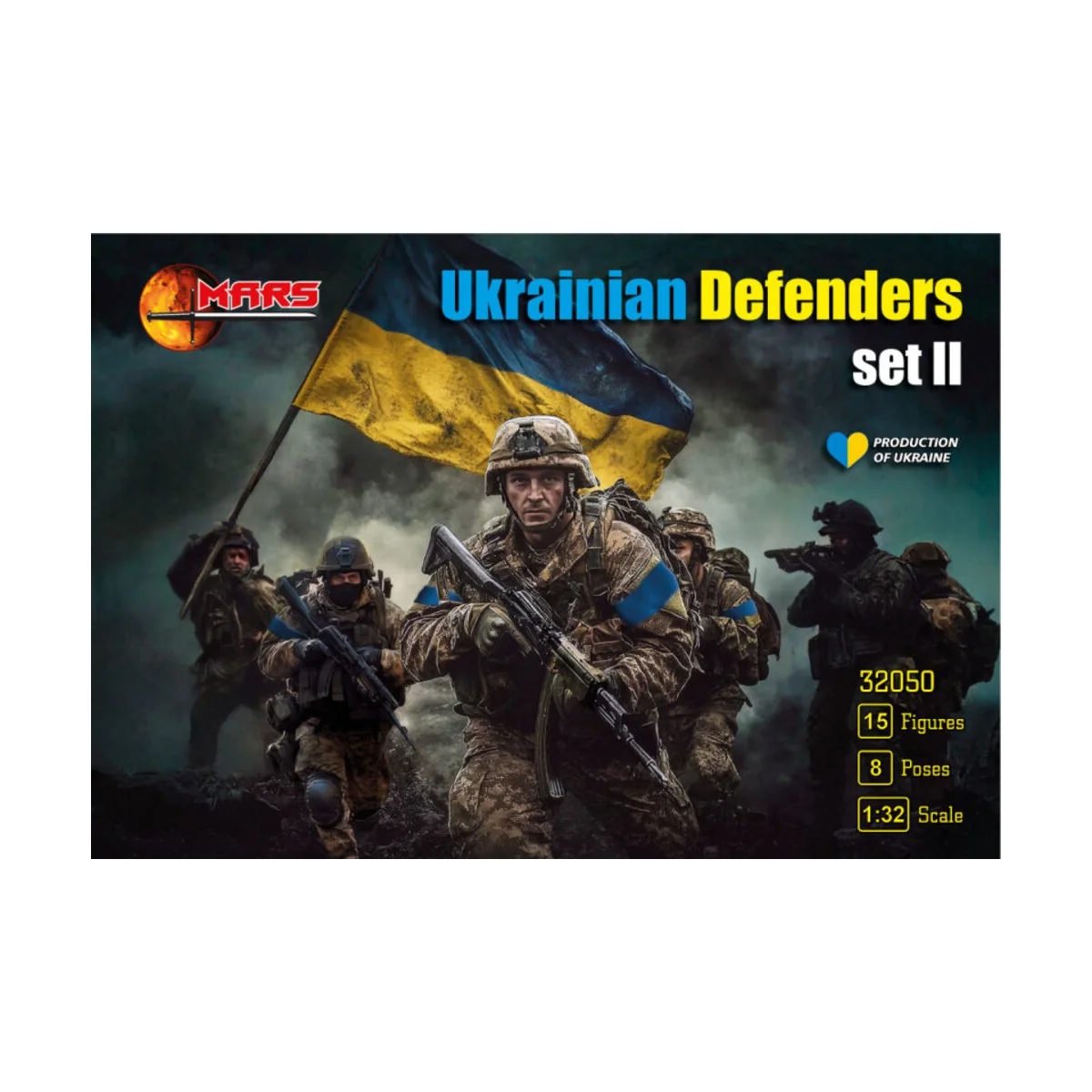 Ukrainian Defenders, set 2 - Mars Figures MS32050