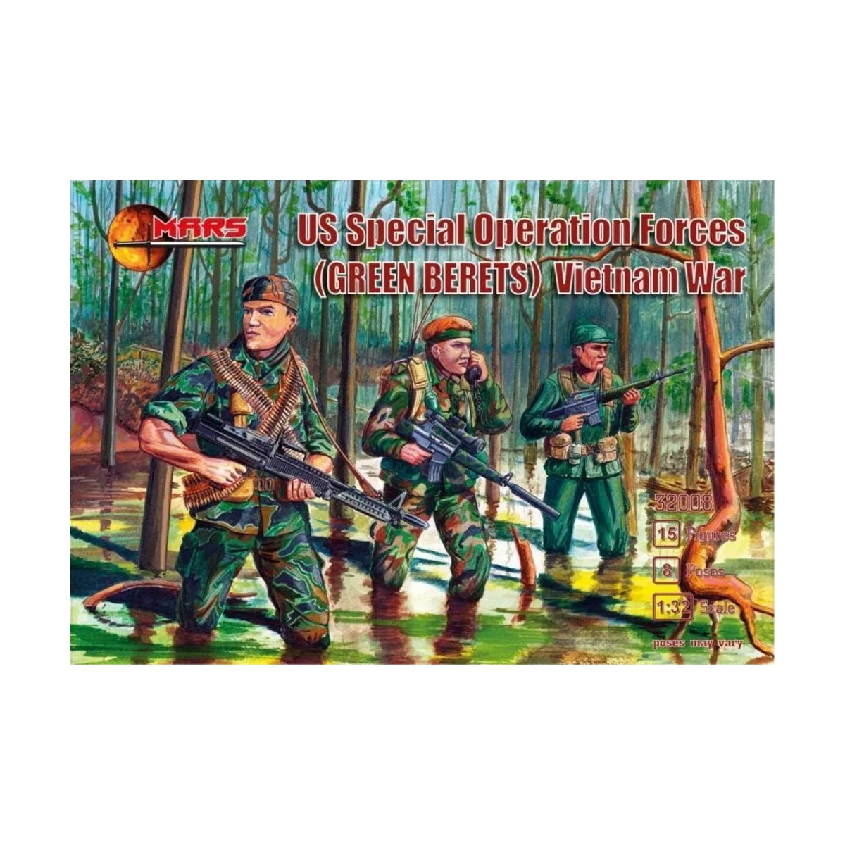 US special operation forces(Green Berets, 1/32 - Mars Figures MS32008 US special operation forces(Green Berets, 1/32 - Mars Figures MS32008