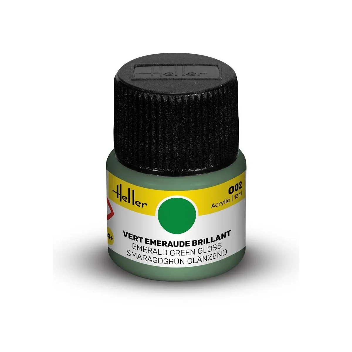 Acrylic Colour 002 Emerald Green Gloss - Heller 9002 Acrylic Colour 002 Emerald Green Gloss - Heller 9002