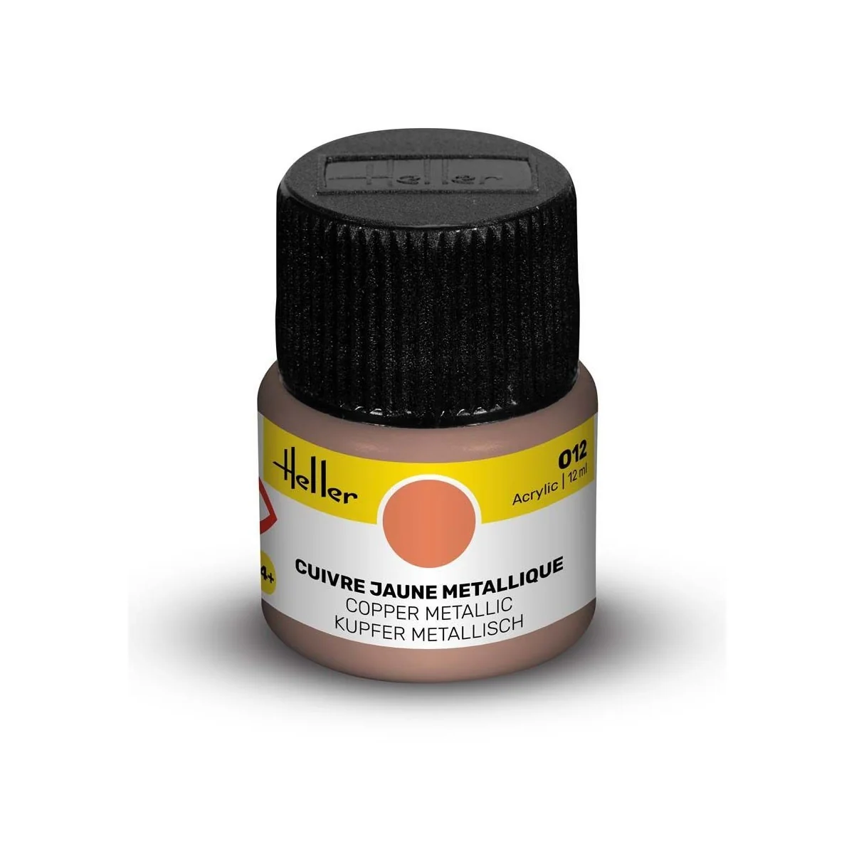 Acrylic Colour 012 Copper Metallic - Heller 9012