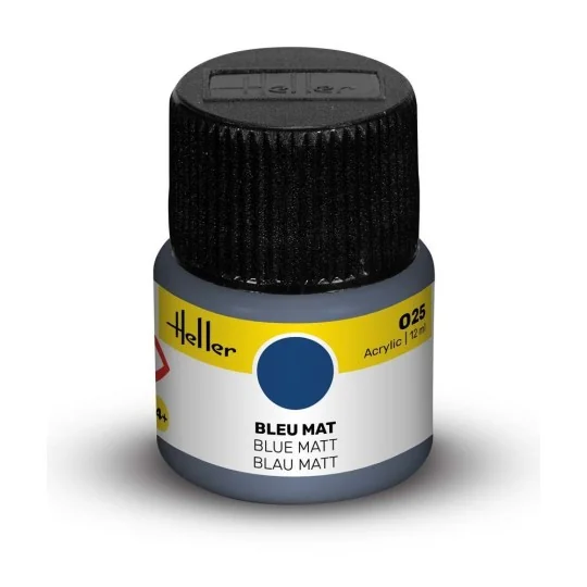 Acrylic Colour 025 Blue Matt - Heller 9025 Acrylic Colour 025 Blue Matt - Heller 9025