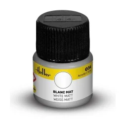 Acrylic Colour 034 White Matt - Heller 9034