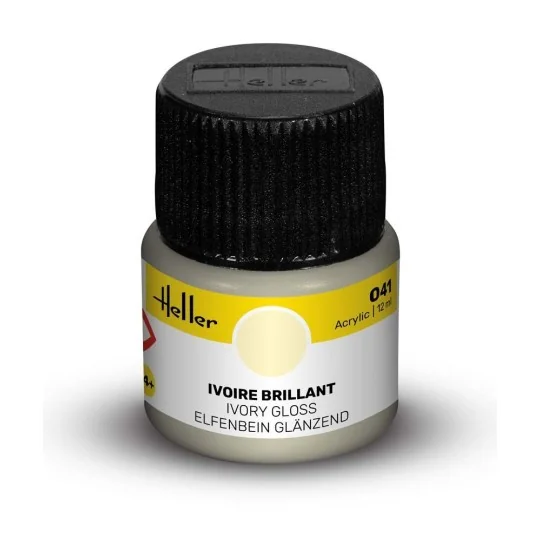 Acrylic Colour 041 Ivory Gloss - Heller 9041