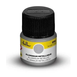 Acrylic Colour 056 Aluminium Metallic - Heller 9056