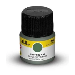 Acrylic Colour 080 Grass Green Matt - Heller 9080