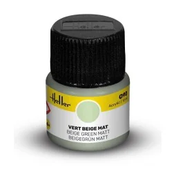 Acrylic Colour 090 Beige Green Matt - Heller 9090