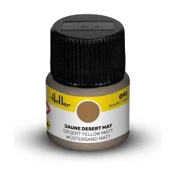 Acrylic Colour 093 Desert Yellow Matt - Heller 9093
