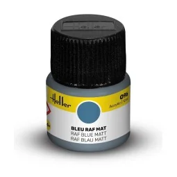 Acrylic Colour 096 Raf Blue Matt - Heller 9096