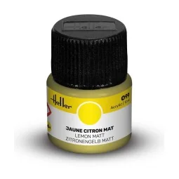 Acrylic Colour 099 Lemon Matt - Heller 9099