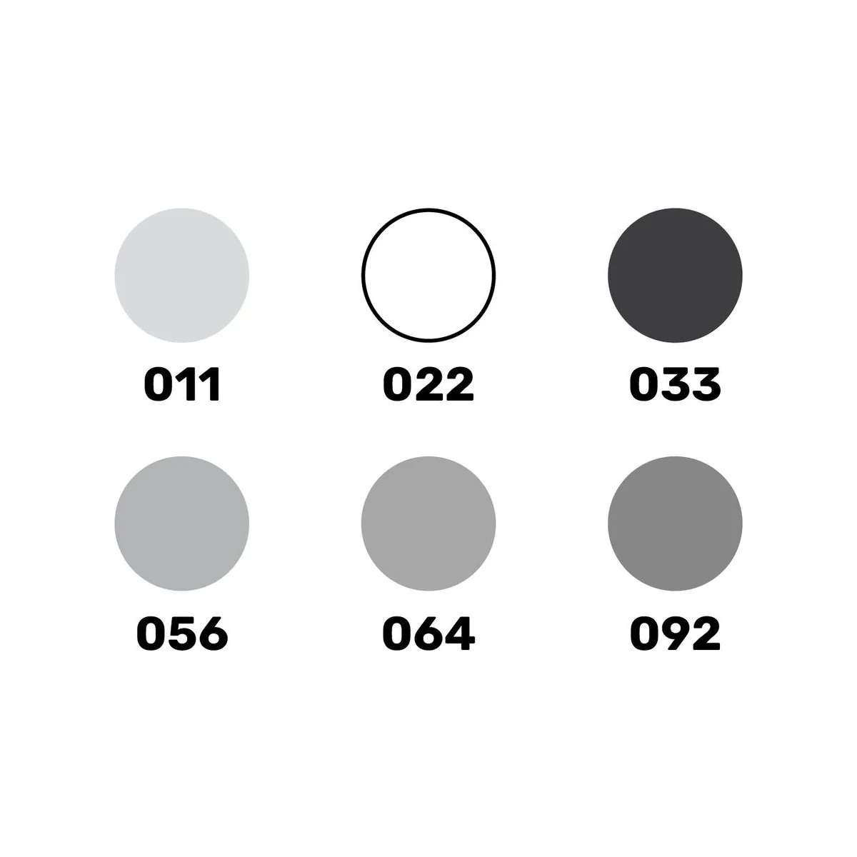 Acrylic Colour Set ”Civil Aircraft” 6 x 12 ml + Brush - Heller 9401