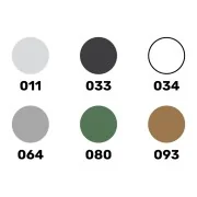 Acrylic Colour Set ”Military” Aircraft 6 x 12 ml + Brush - Heller 9402