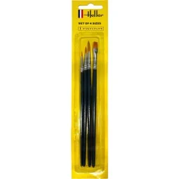 Brush Set No. 3/0-3-6-10 - Heller 9901