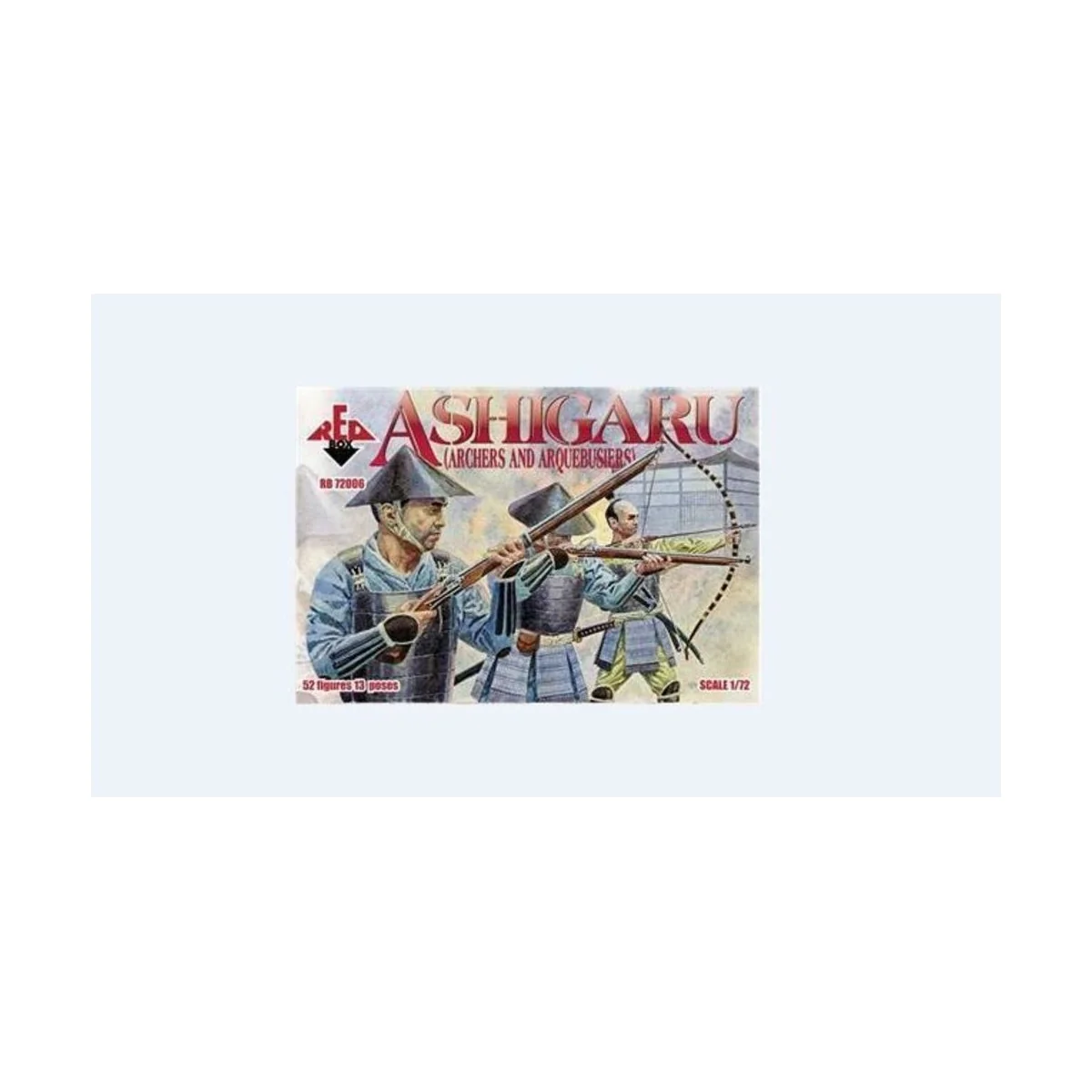 Ashigaru (Archers and Arquebusiers), 1/72 - Red Box RB72006 Ashigaru (Archers and Arquebusiers), 1/72 - Red Box RB72006
